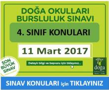 Doga Koleji 6 Sinif Bursluluk Sinav Konulari Okullar Hakkinda Tum Bilgiler Aciklamalar Ve Yorumlar